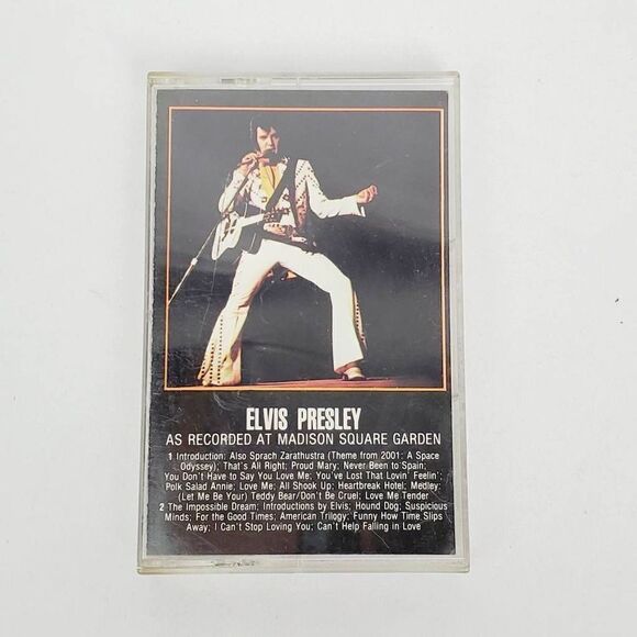 Elvis Presley, As Recorded at Madison Square Garden, Cassette Tape, Tested and w - Picture 1 of 4